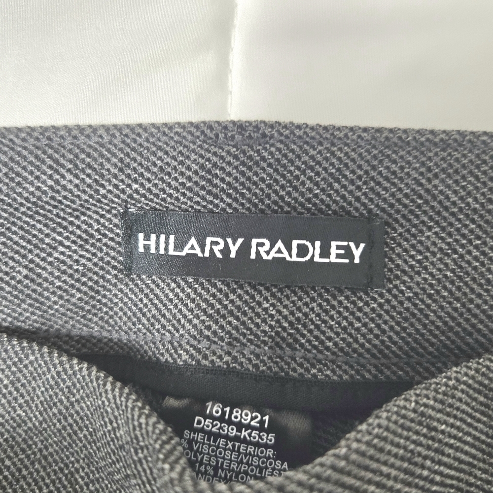 Hilary Radley Pull-on Pants. Gray/brown. Size Medium. - Picture 11 of 11